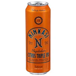Ninkasi Megalodom Citrus Tipa 19.2oz In Cans - 19.2 Fz