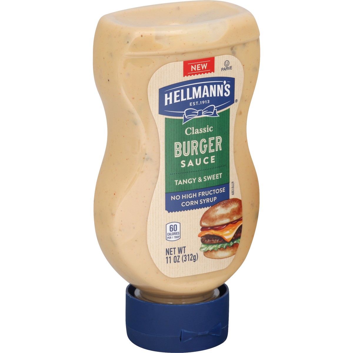 slide 5 of 10, Hellmann's Hellmanns Burger Topper, 11 oz