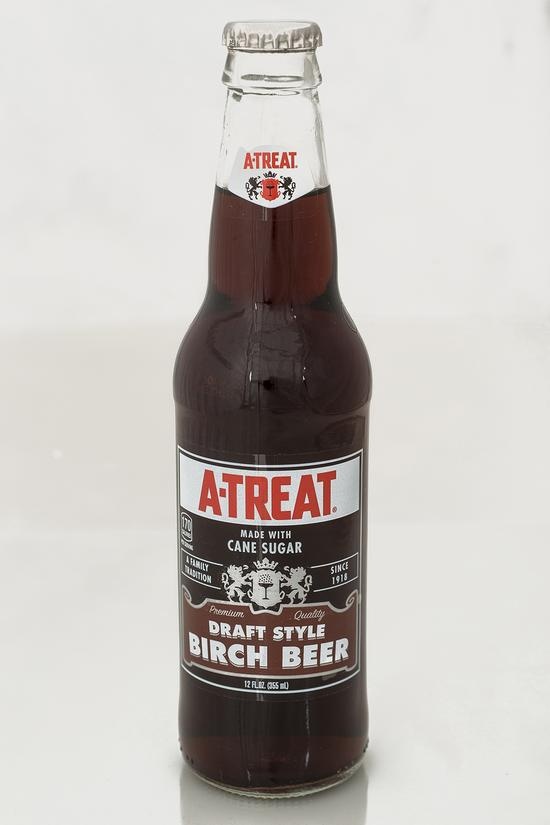 slide 1 of 1, A-Treat Birch Beer Bottles, 48 fl oz