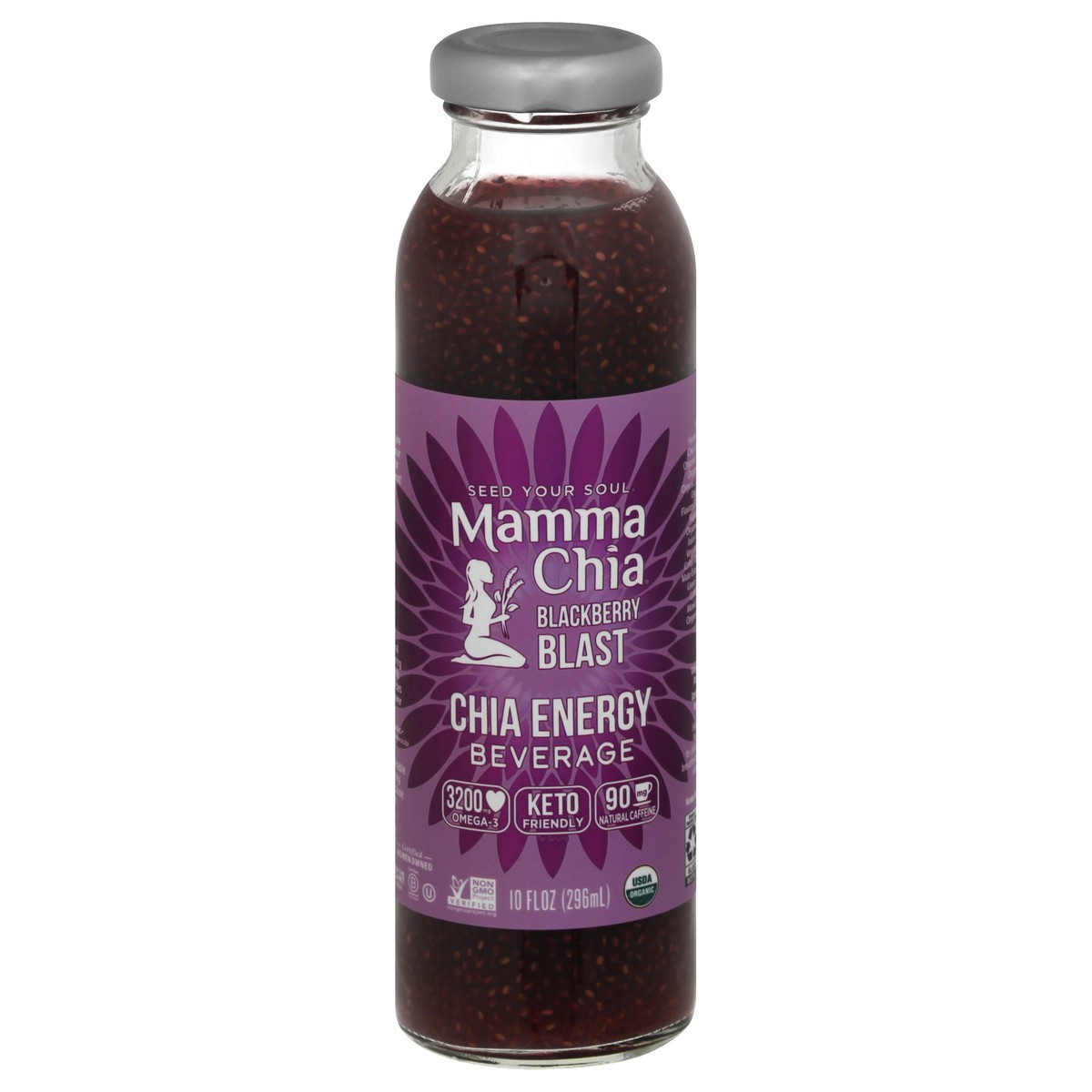 slide 10 of 13, Mamma Chia Chia Energy Beverage 10 oz, 10 oz