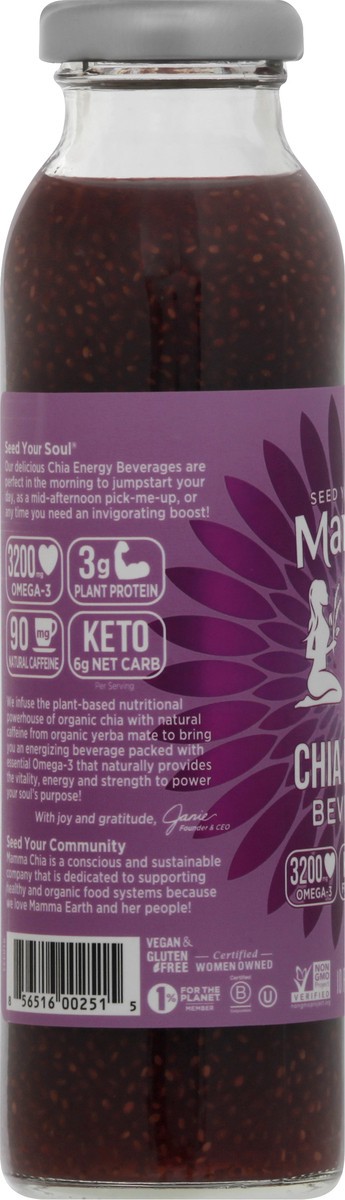 slide 9 of 13, Mamma Chia Chia Energy Beverage 10 oz, 10 oz