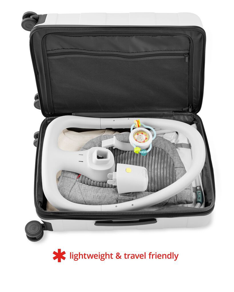 slide 2 of 5, Skip Hop Silver Lining Cloud Upright Activity Floor Seat - Grey, 1 ct