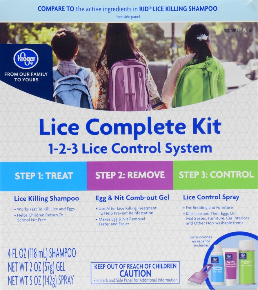 slide 1 of 1, Kroger Lice Complete Kit, 1 ct