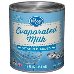 Kroger Evaporated Milk
