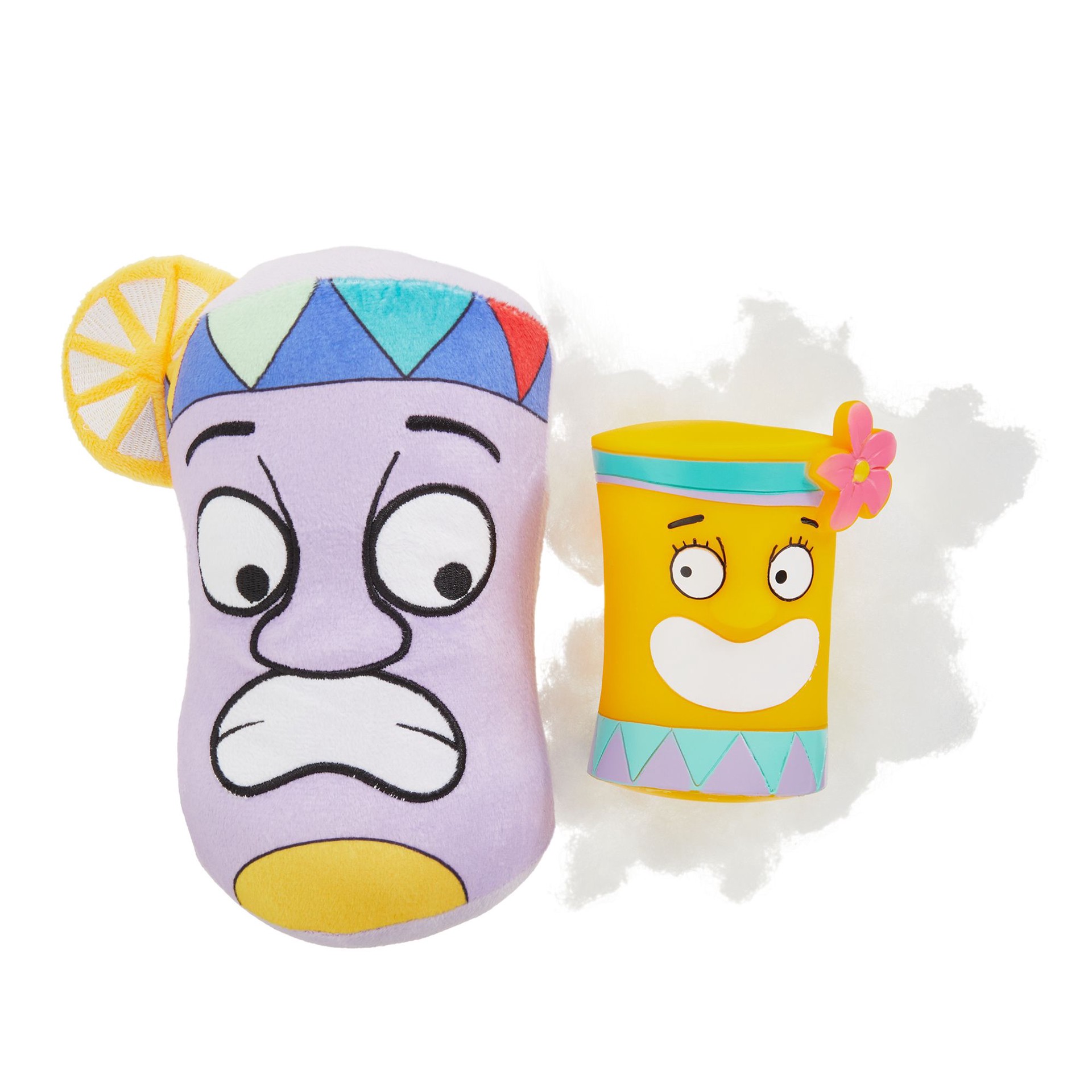 slide 1 of 1, OMG! SURPRISE Tiki Drink 2 Toys In 1 Dog Toy - Plush, Squeaker, 1 ct