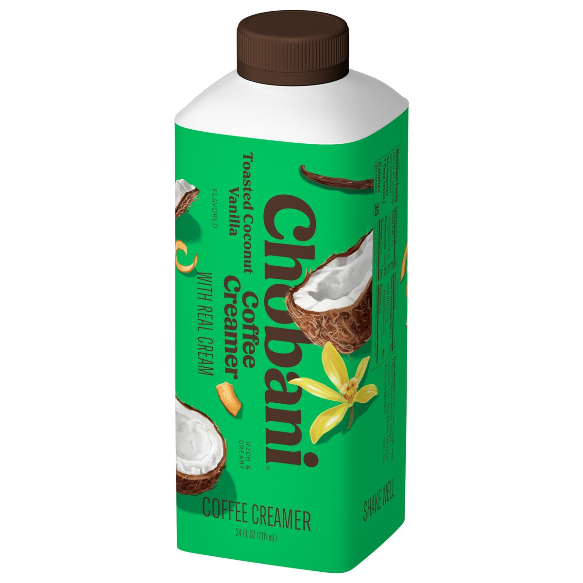 slide 8 of 12, Chobani Coffee Creamer Toasted Coconut Vanilla 24 fl oz, 24 fl oz