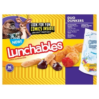 slide 1 of 1, Lunchables Fun Pack Duo Dunkers, 10.4 oz