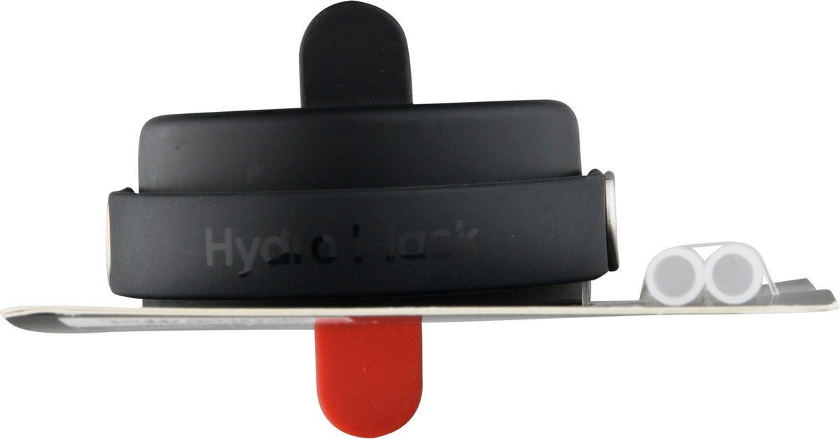 slide 9 of 11, Hydro Flask Wide Mouth Flex Straw Cap Black, 1 ct