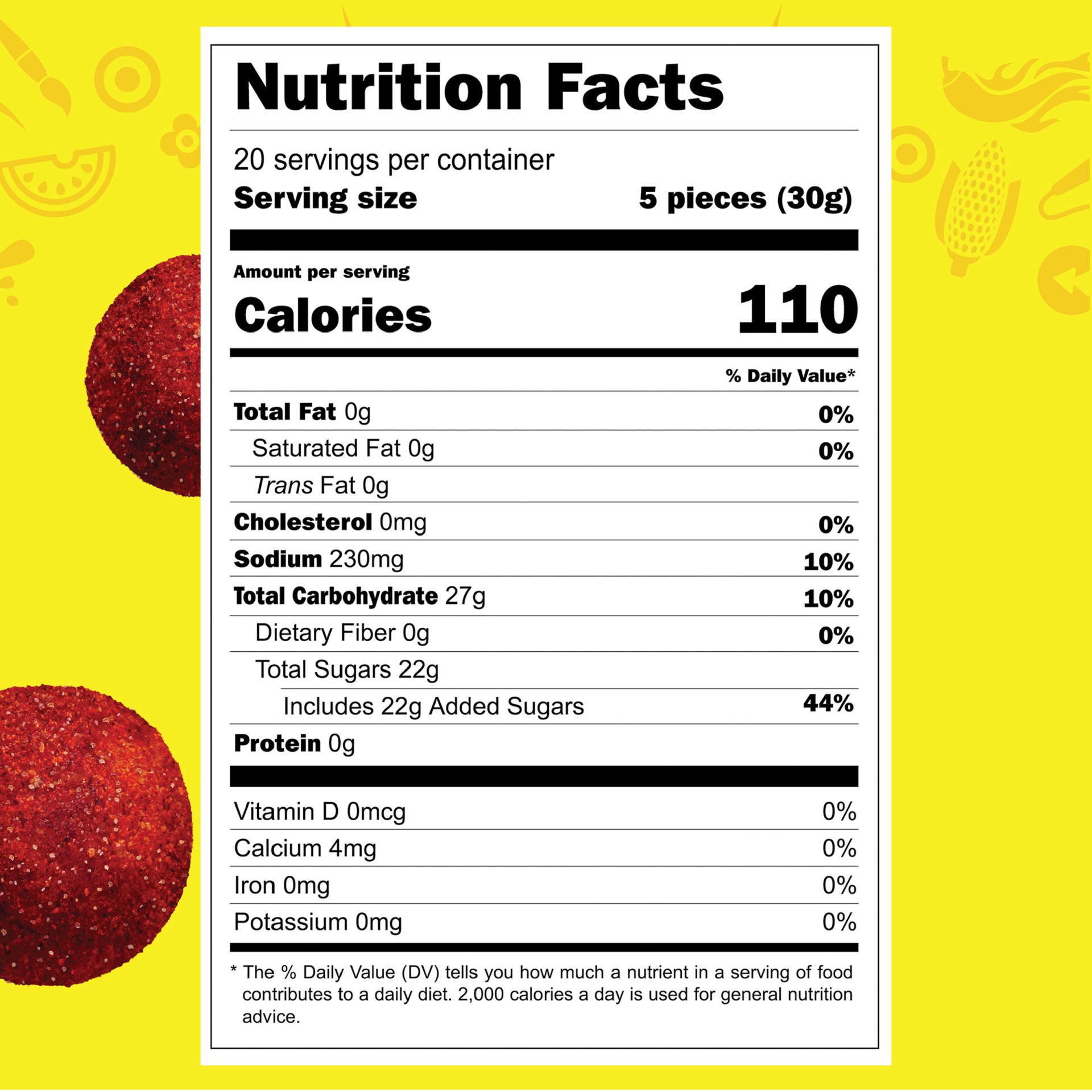 slide 3 of 5, Vero Picafresa Strawberry Chewy Candy, 21 oz