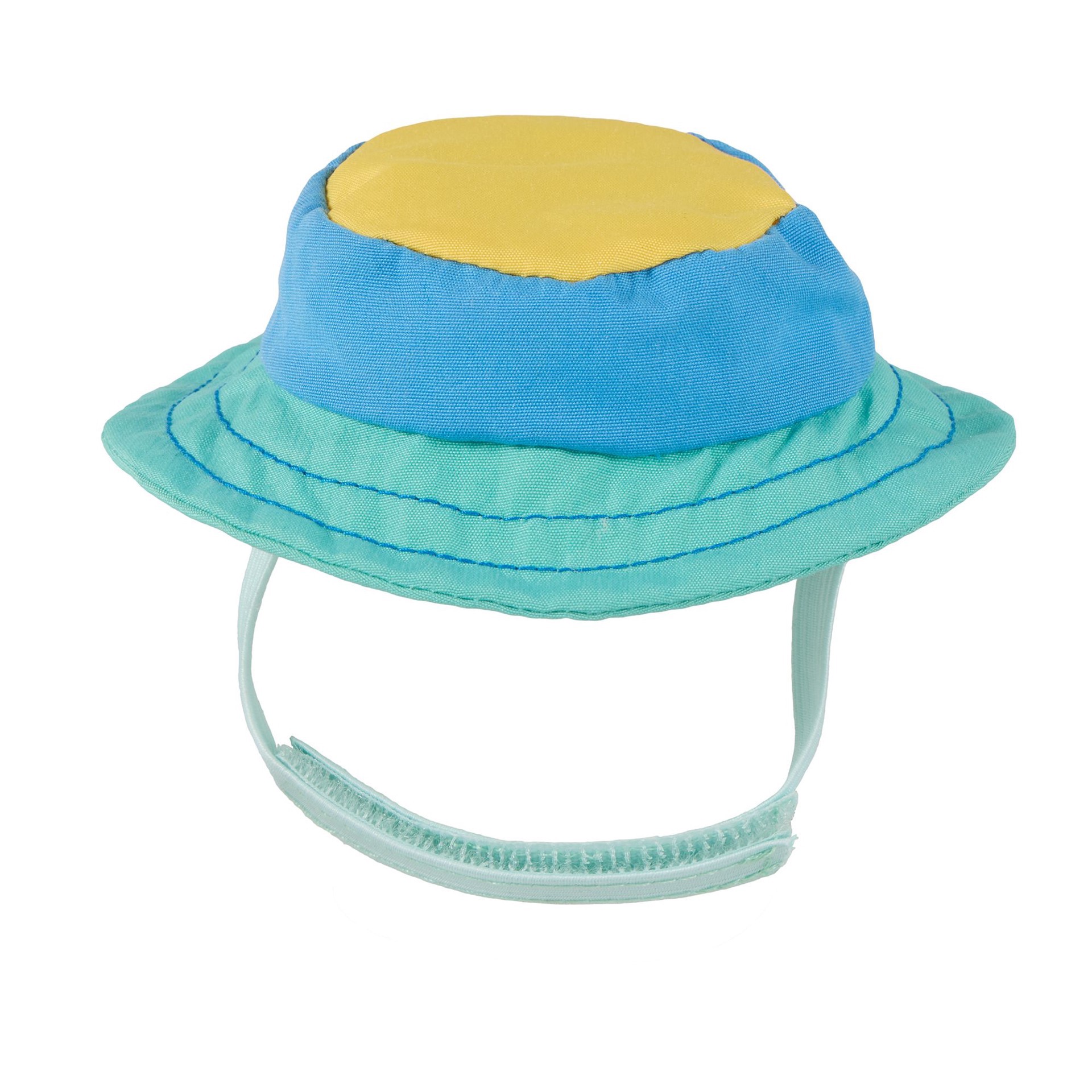 slide 1 of 1, Full Cheeks Small Pet Colorblock Bucket Hat, 1 ct