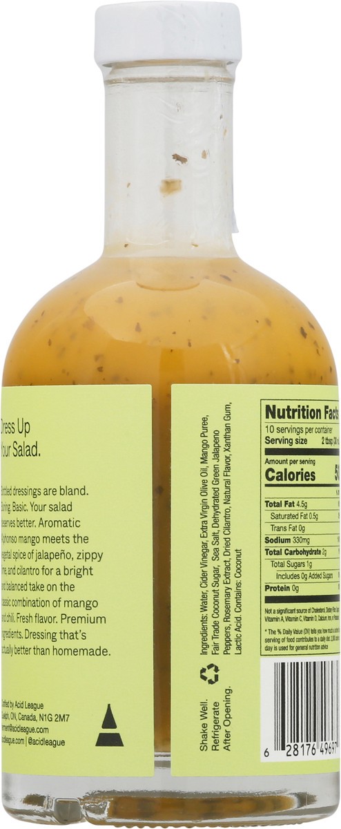 slide 6 of 14, Acid League Jalapeno Vinegar, 10.1 fl oz