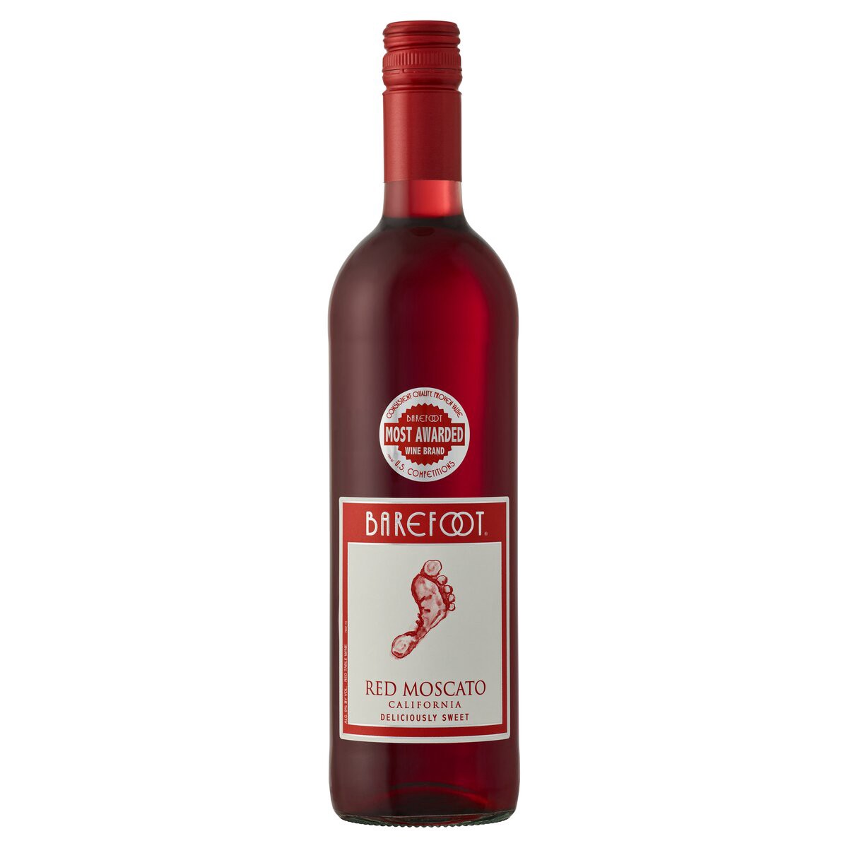 slide 1 of 21, Barefoot Red Wine, 750 ml