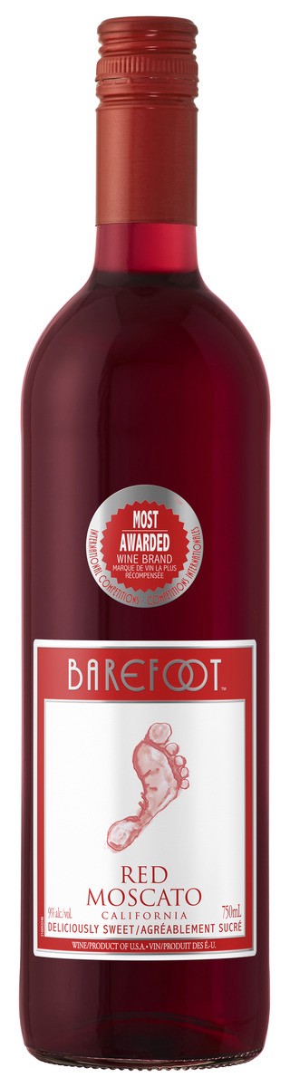 slide 1 of 21, Barefoot Red Wine, 750 ml