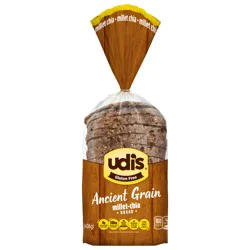 Udi's Ancient Grain Gluten Free Millet-Chia Bread 14.3 oz
