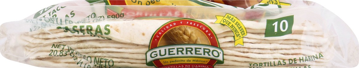 slide 8 of 13, Guerrero Soft Taco Flour Tortillas 10 ea, 10 ct