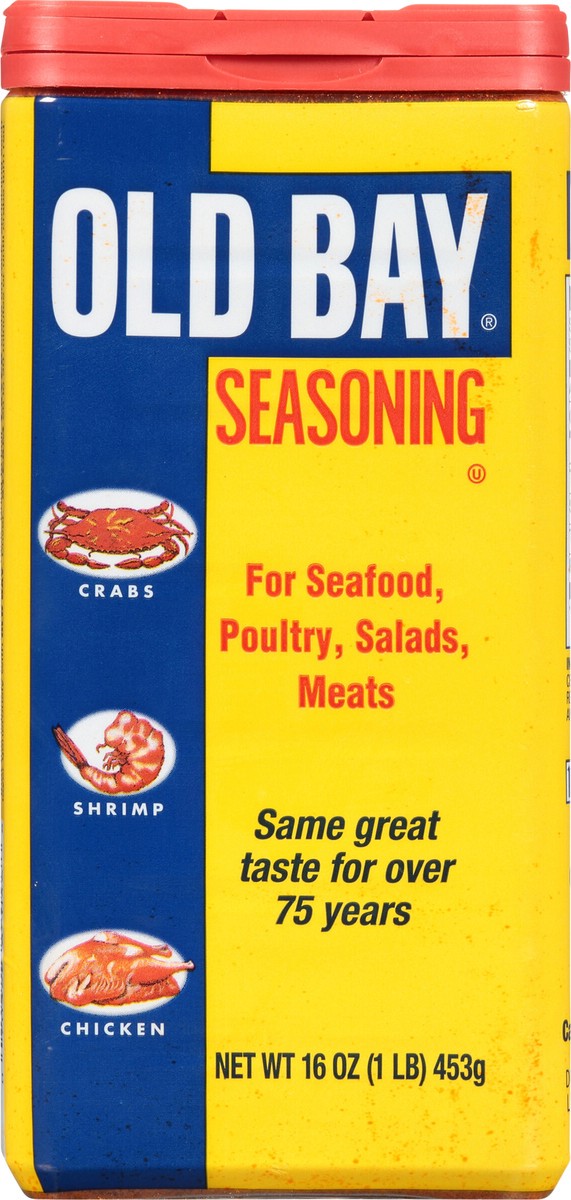 slide 5 of 9, Old Bay One Pound Can Seafood Seasoning, 16 oz, 16 oz