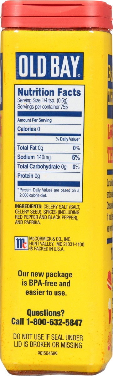 slide 8 of 9, Old Bay One Pound Can Seafood Seasoning, 16 oz, 16 oz