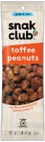 Snak Club Grab & Run Toffee Peanuts