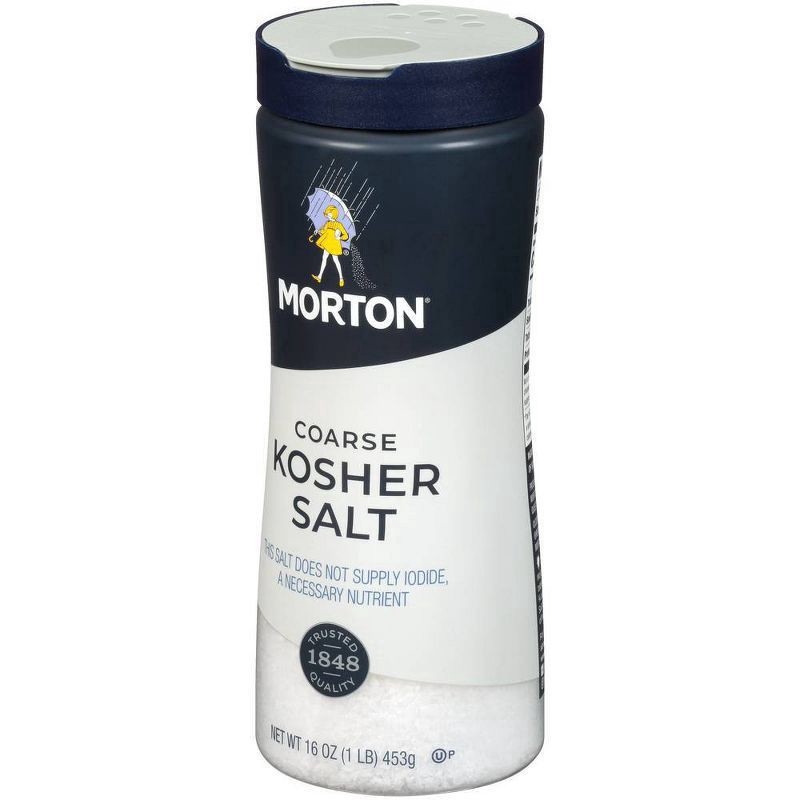 slide 7 of 10, Morton Coarse Kosher Salt - 16oz, 16 oz