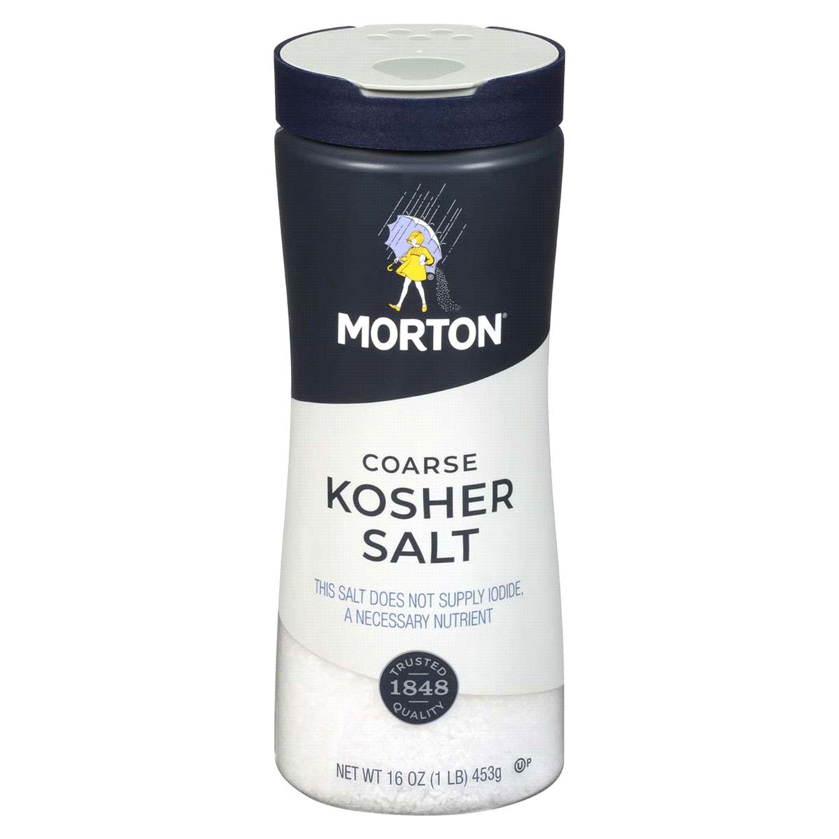 slide 1 of 10, Morton Coarse Kosher Salt - 16oz, 16 oz