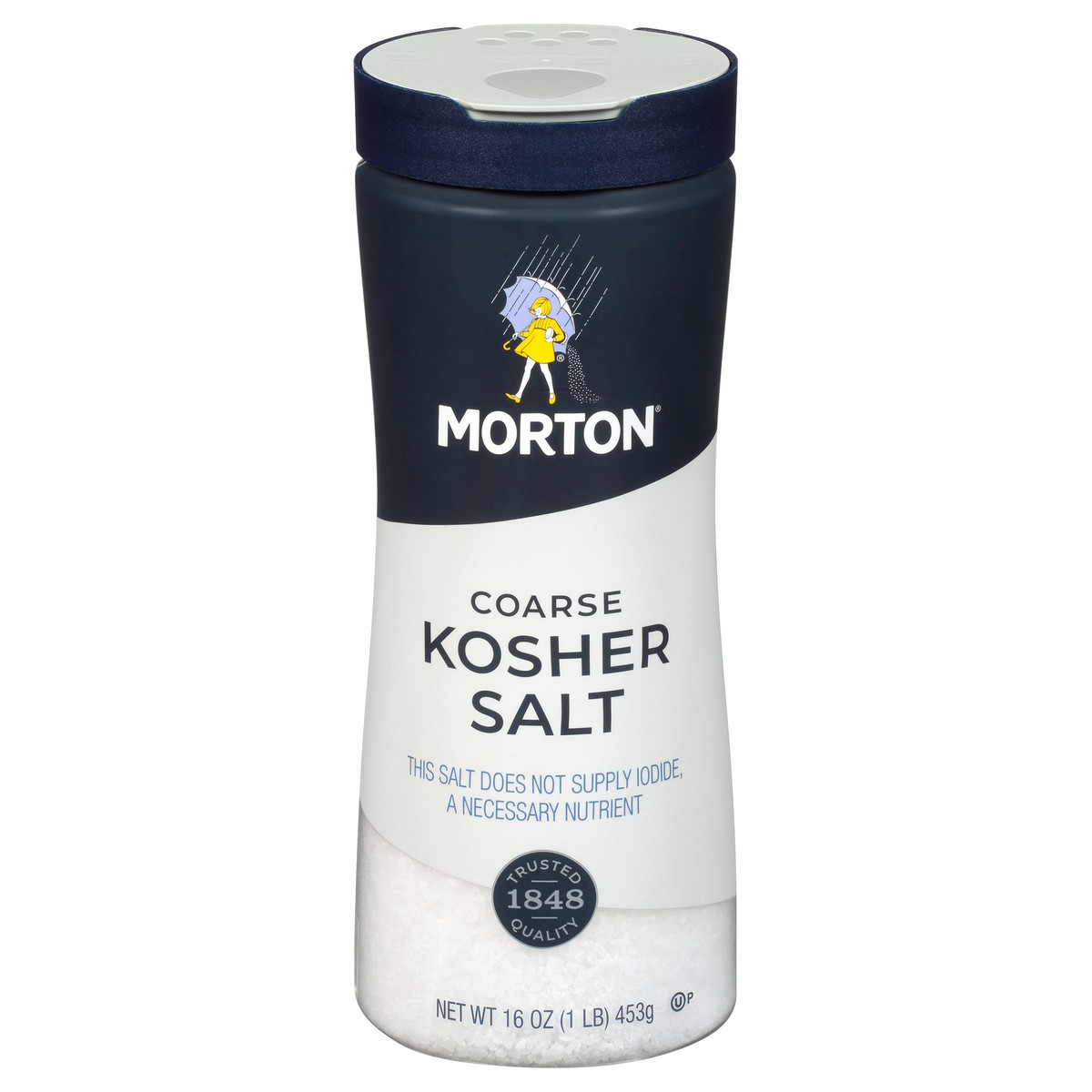 slide 1 of 1, Morton Kosher Salt, Coarse, 16 oz