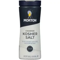 Morton Coarse Kosher Salt - 16oz