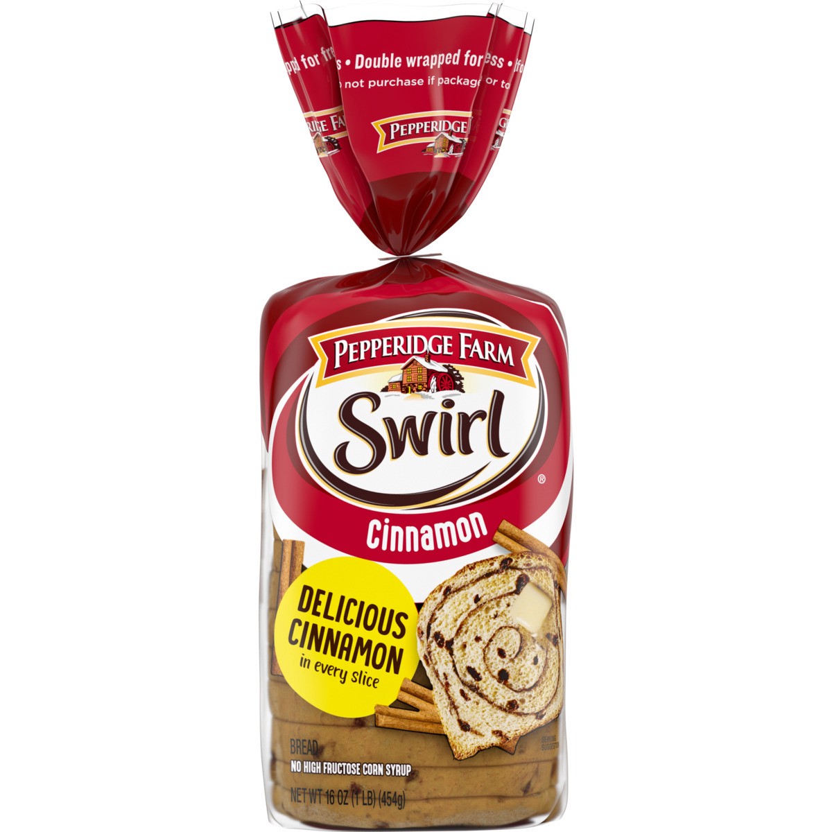 slide 1 of 5, Pepperidge Farm Swirl Cinnamon Breakfast Bread, 16 oz. Loaf, 16 oz