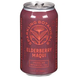 Sparkling Botanicals Sparkling Elderberry Maqui Botanical Tea 12 fl oz