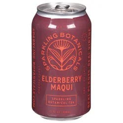 Sparkling Botanicals Sparkling Elderberry Maqui Botanical Tea 12 fl oz