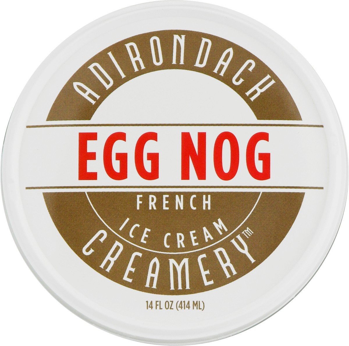 slide 9 of 9, Adirondack Creamery Egg Nog, 1 pint