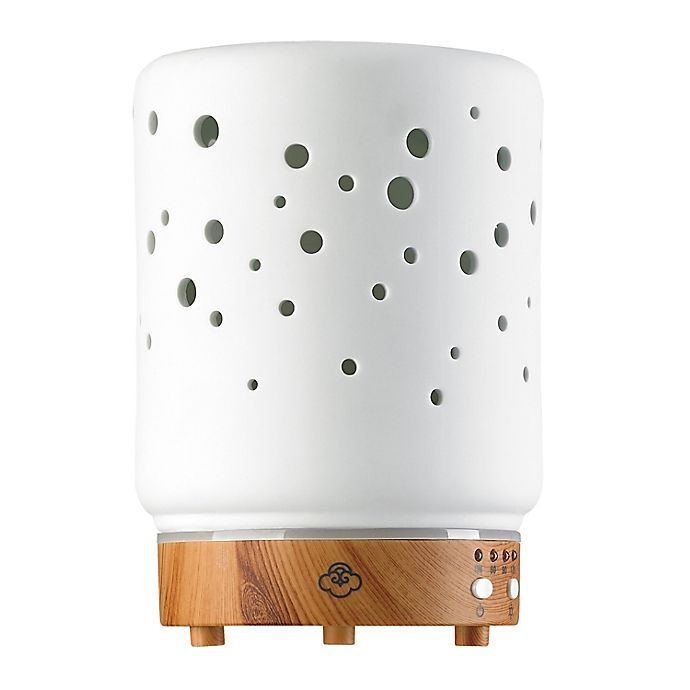 slide 1 of 1, Serene House Starlight 90 Ceramic Ultrasonic Diffuser - White, 1 ct