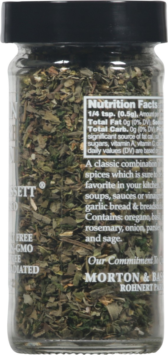 slide 3 of 9, Morton & Bassett Italian Herb Blend, 0.8 oz