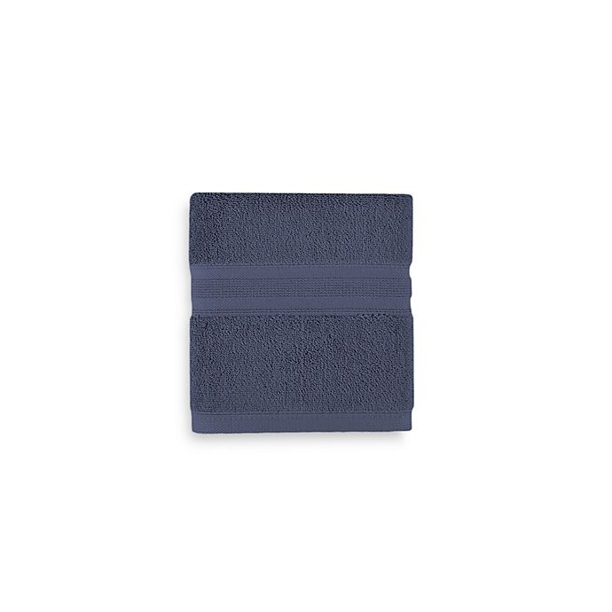 slide 1 of 15, Wamsutta Icon PimaCott Hand Towel - Royal Blue, 1 ct