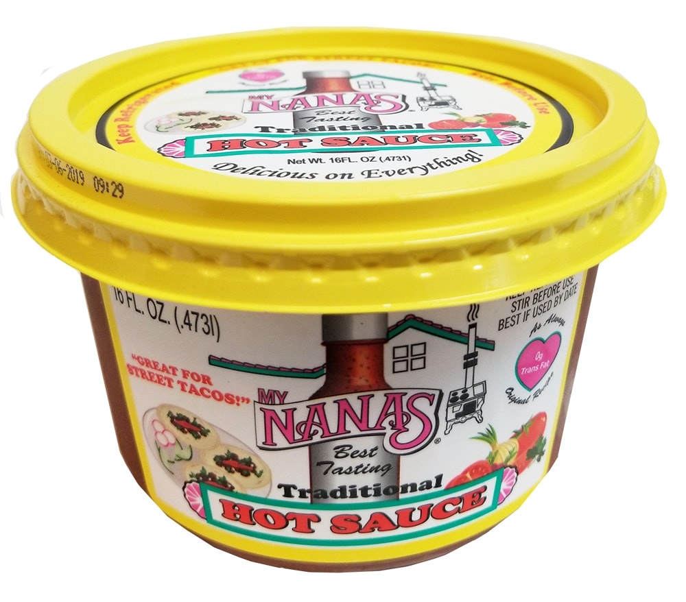 slide 1 of 1, My Nana's Best Tasting Traditional Hot Sauce, 16 fl oz