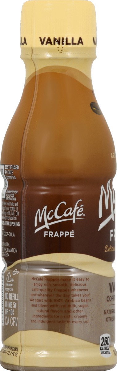 slide 3 of 4, McCafé Frappe Vanilla Coffee Beverage, 13.7 fl oz