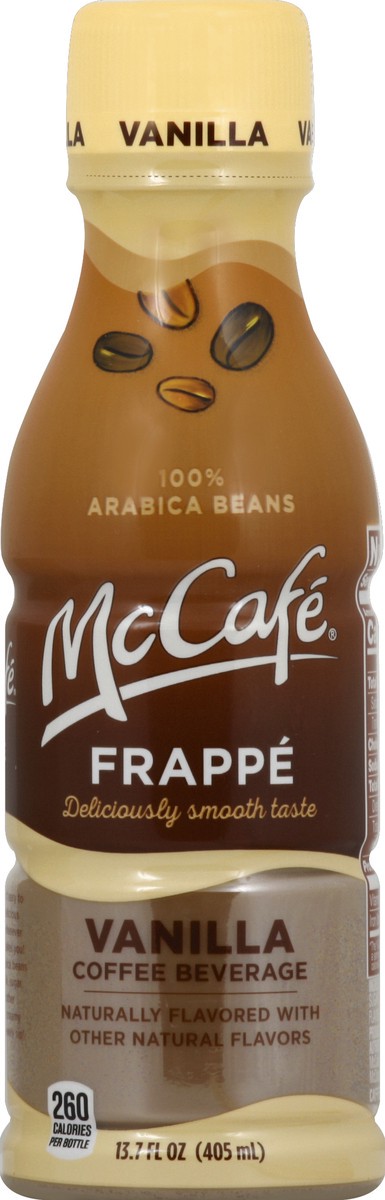 slide 4 of 4, McCafé Frappe Vanilla Coffee Beverage, 13.7 fl oz