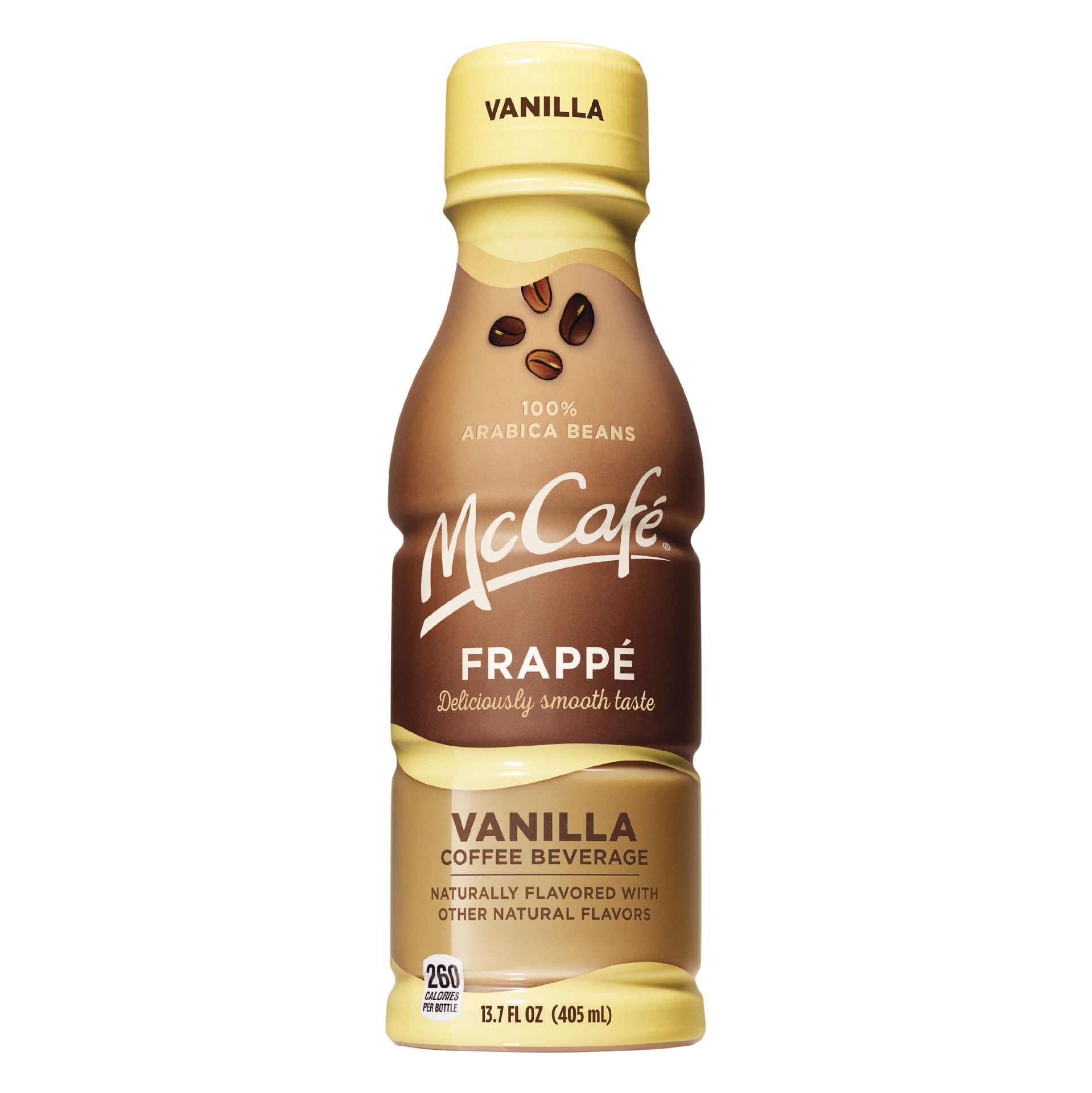 slide 1 of 4, McCafé Frappe Vanilla Coffee Beverage, 13.7 fl oz