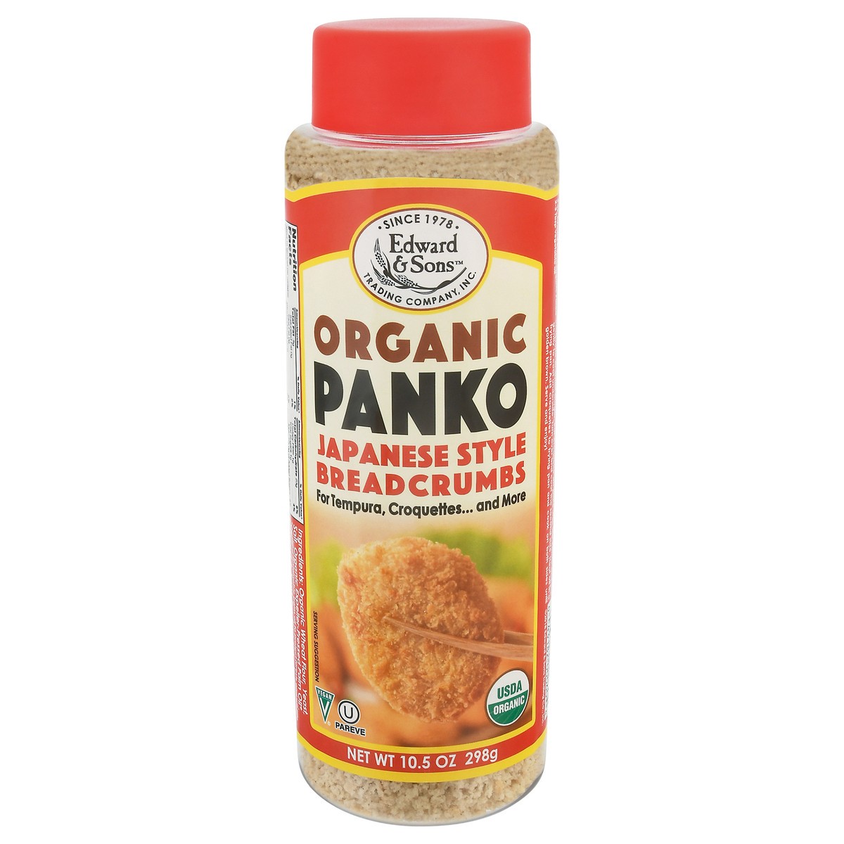 slide 1 of 9, Edward & Sons Breadcrumb Panko Japanese Styl, 10.5 oz