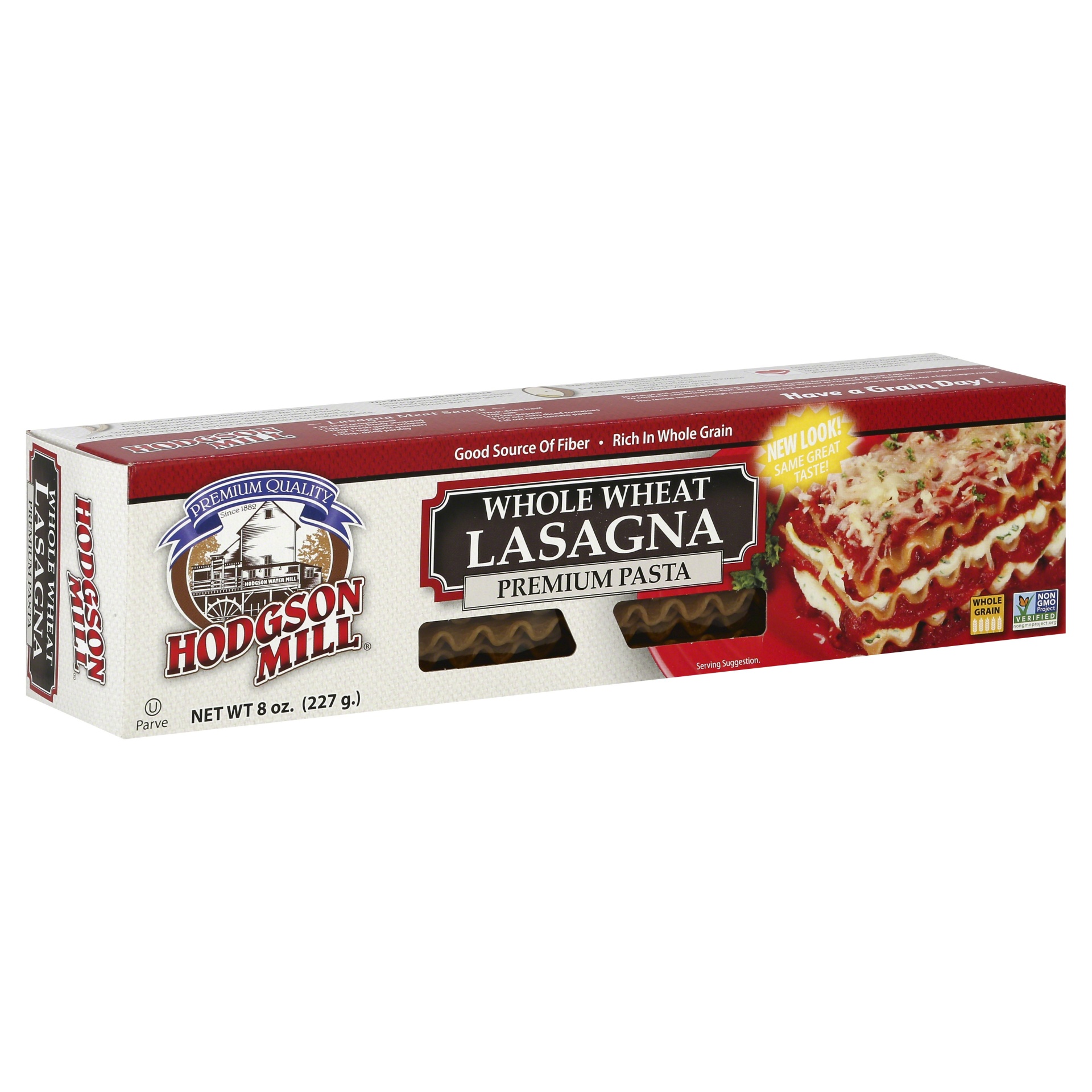 slide 1 of 4, Hodgson Mill Lasagna, Whole Wheat, 8 oz