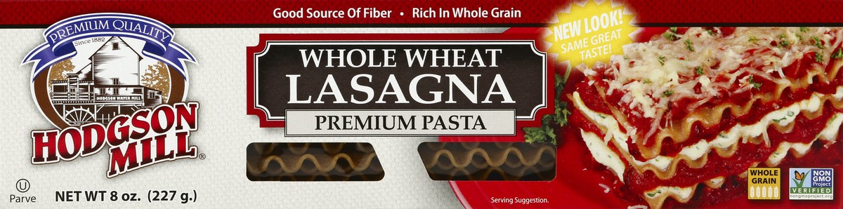 slide 4 of 4, Hodgson Mill Lasagna, Whole Wheat, 8 oz