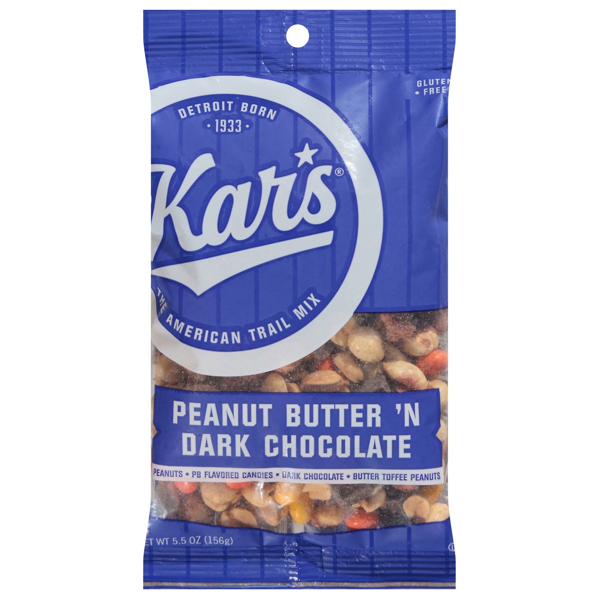 slide 1 of 9, Kar's Peanut Butter 'n Dark Chocolate Trail Mix 5.5 oz, 5.5 oz