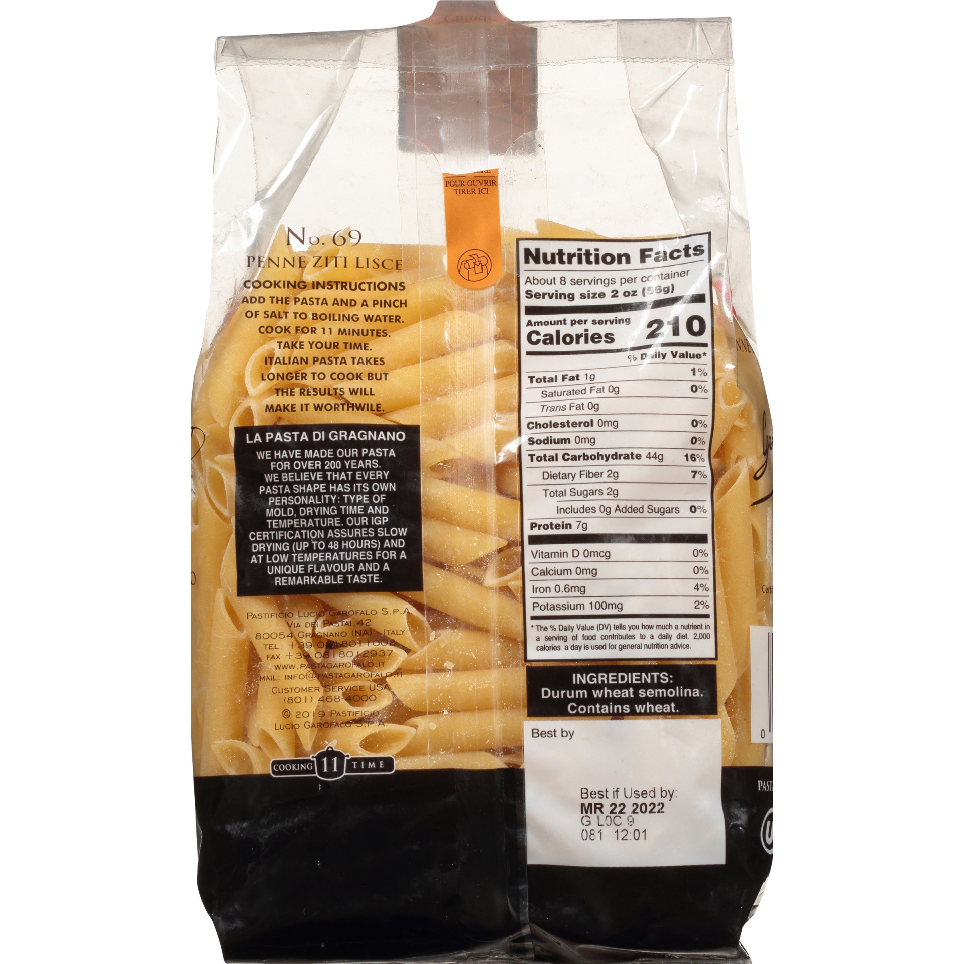 slide 4 of 8, Garofalo Angel Hair No 2 Capellini 16 oz,