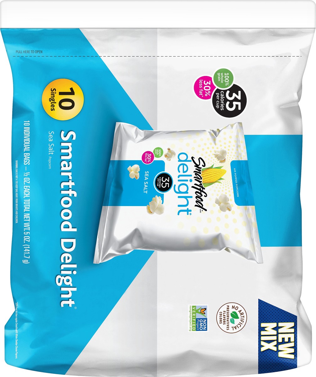 slide 5 of 5, Smartfood Delight Popcorn Variety Pack, 10 ct