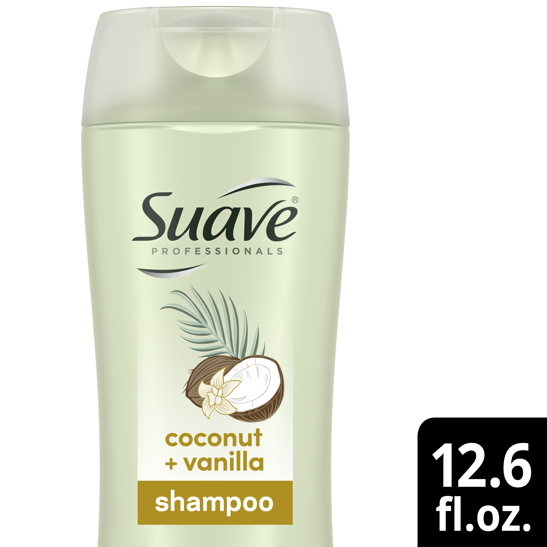 slide 1 of 6, Suave Professionals Shampoo Coconut + Vanilla, 12.6 oz, 12.6 oz