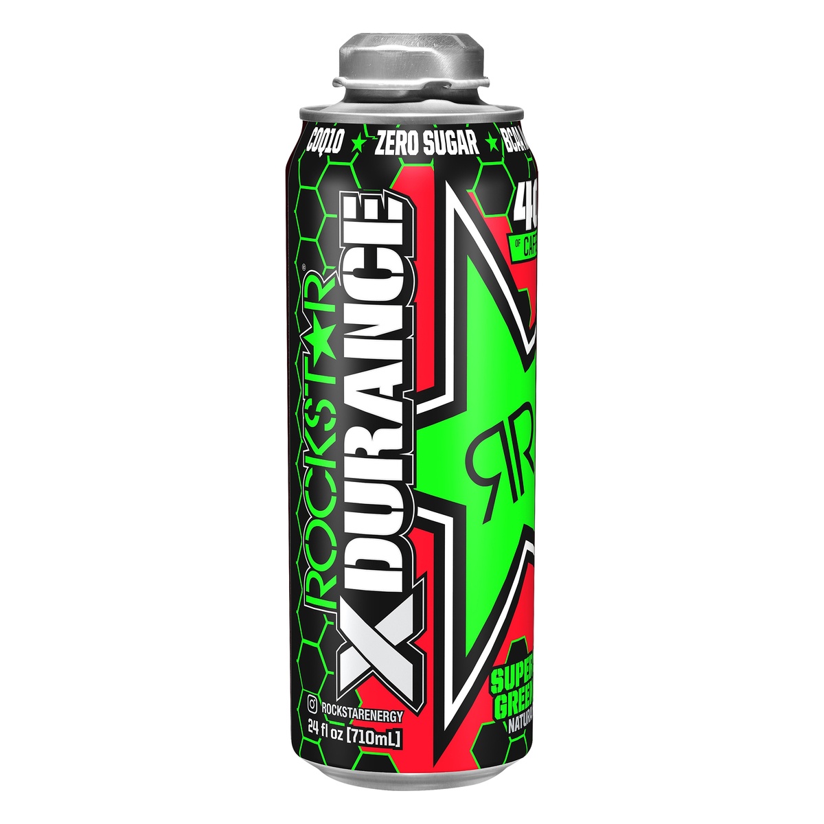 slide 1 of 1, Rockstar Xdur Sour Green Apple - 24 oz, 24 oz