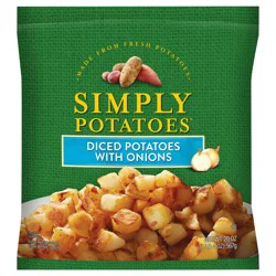 Simply Potatoes Gluten-Free Diced Potatoes with Onions, 20 oz Bag (Refrigerated)
