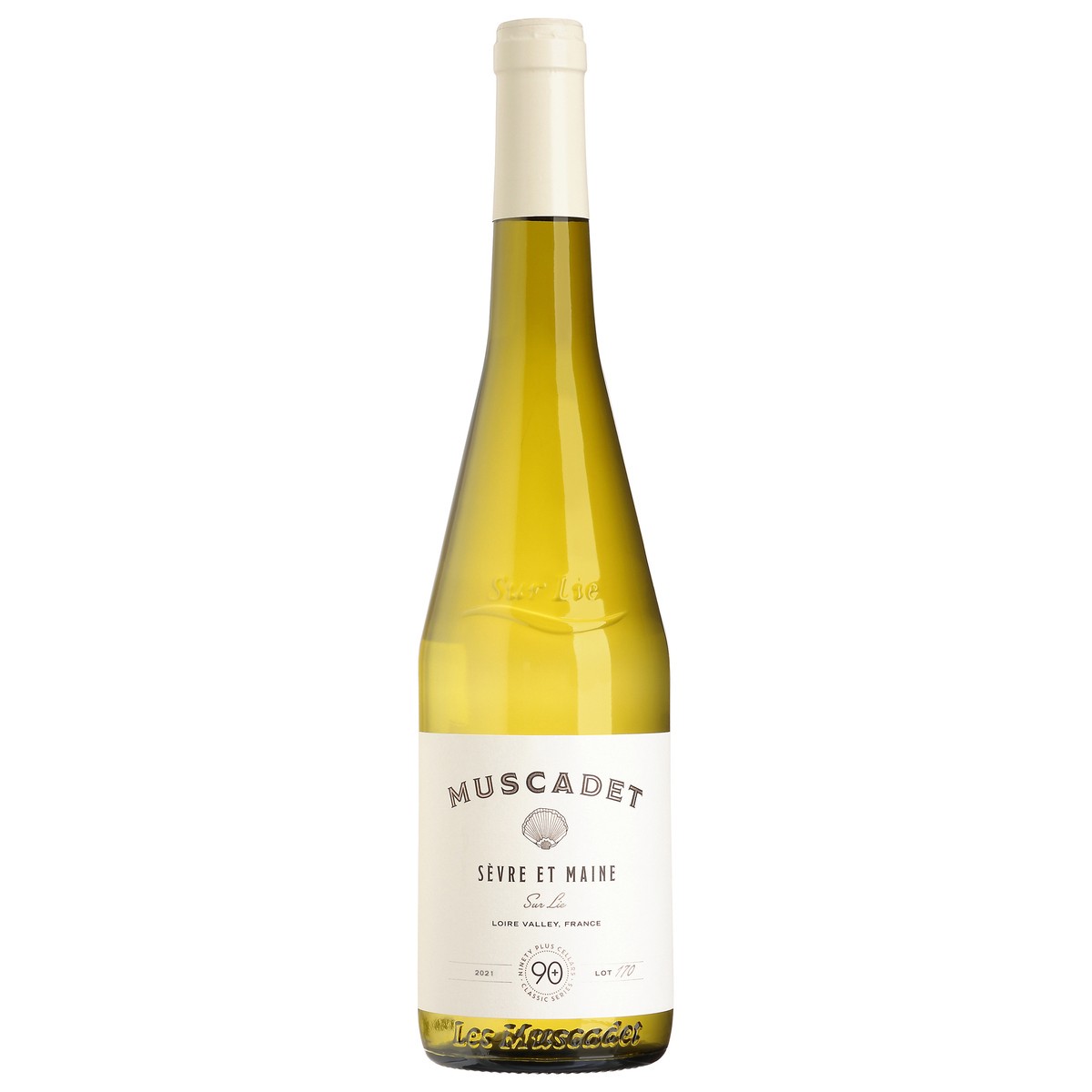 slide 1 of 9, 90+ Cellars Muscadet Sèvre Et Maine Sur Lie, 750 ml