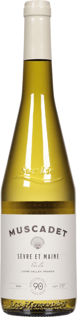 slide 6 of 9, 90+ Cellars Muscadet Sèvre Et Maine Sur Lie, 750 ml