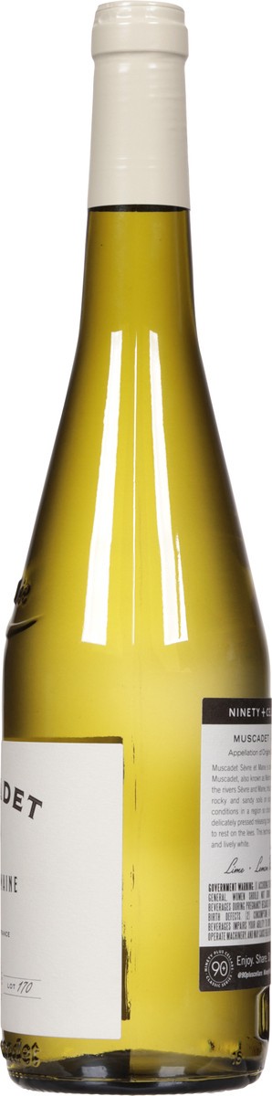 slide 8 of 9, 90+ Cellars Muscadet Sèvre Et Maine Sur Lie, 750 ml