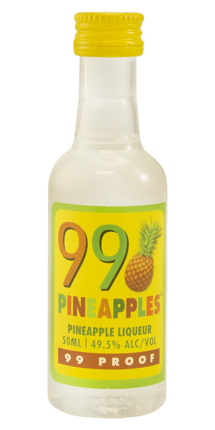 slide 1 of 1, 99 Brand Pineapple Schnapps, 50 ml